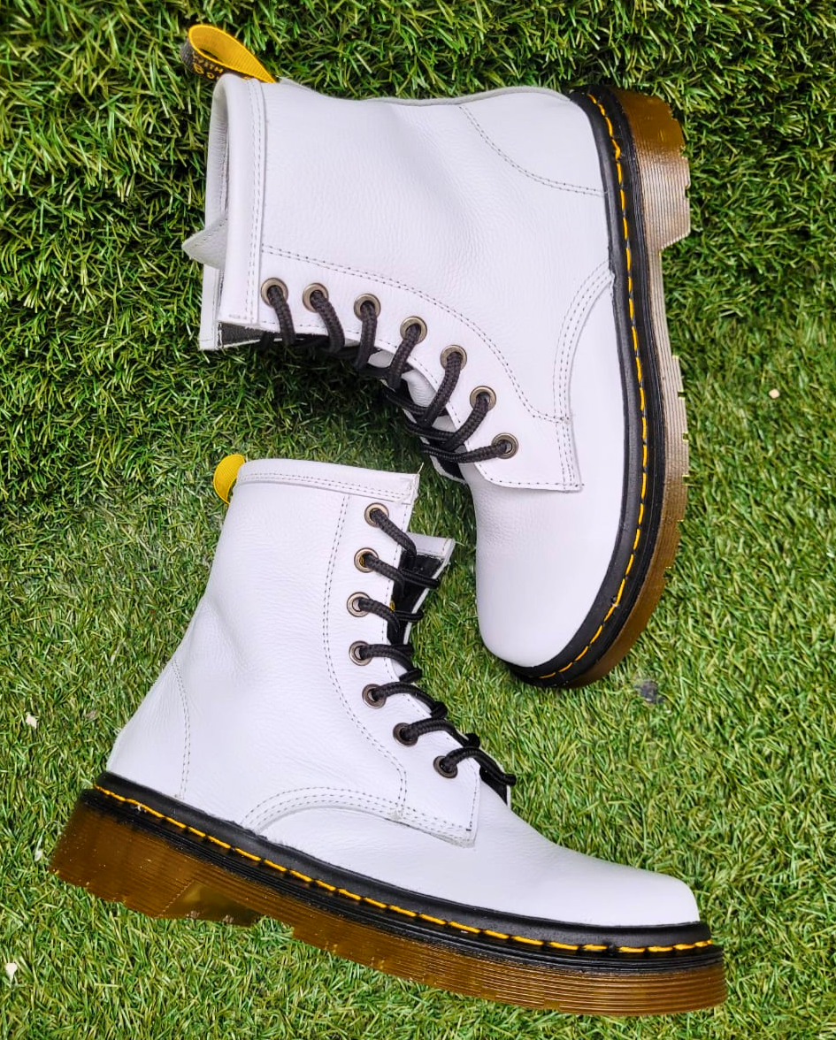 Botas dr deals martens mujer verdes